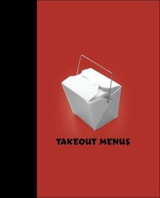 Asian Takeout Menu Holder