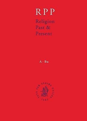 Religion Past And Present Index Encyclopedia Of Theology And Religion