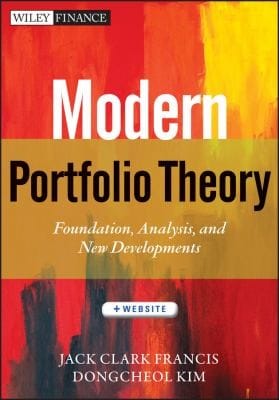 Modern Portfolio Theory Foundations Analysis And New Developments Website