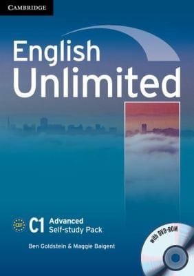 English Unlimited Advanced Selfstudy Pack Workbook With Dvdrom