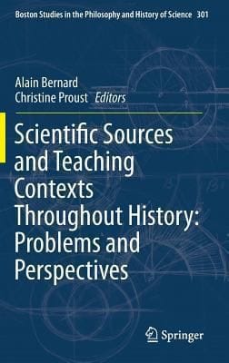 Scientific Sources And Teaching Contexts Problems And Perspectives