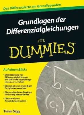 Grundlagen Der Differenzialgleichungen Fr Dummies