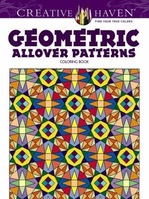 Creative Haven Geometric Allover Patterns Coloring Book