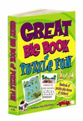 Great Big Book of Puzzle Fun With Stickers