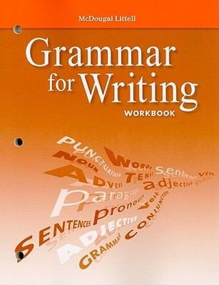 Grammar for Writing Workbook Grade 9