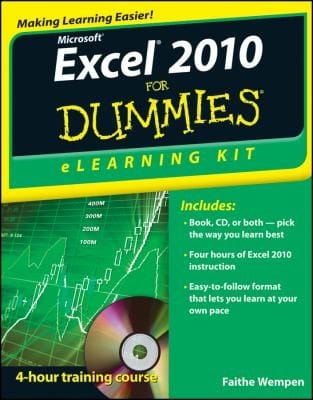 Microsoft Excel 2010 For Dummies Elearning Kit