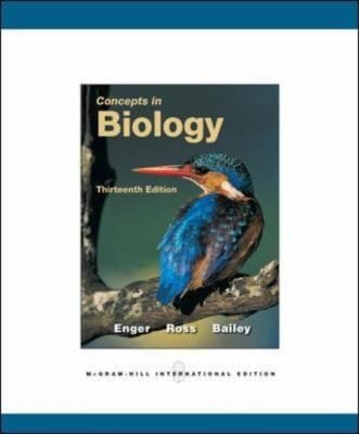 Concepts in Biology Eldon Enger Frederick Ross and David Bailey