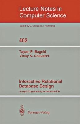 Interactive Relational Database Design A Logic Programming Implementation