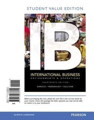 International Business Student Value Edition