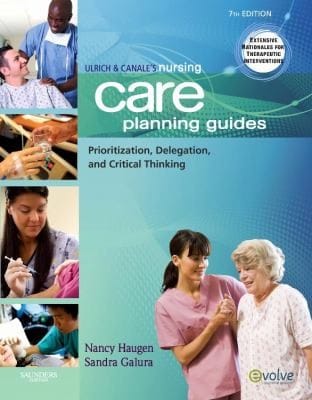 Ulrich Canales Nursing Care Planning Guides Prioritization Delegation And Critical Thinking