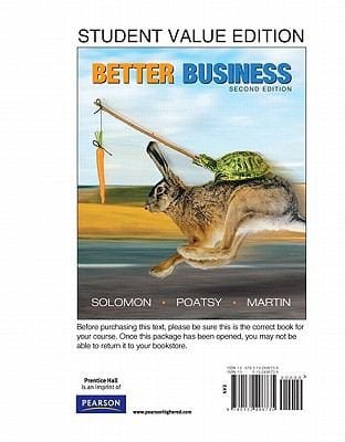 Better Business Student Value Edition