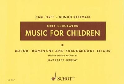 Music for Children Volume 3