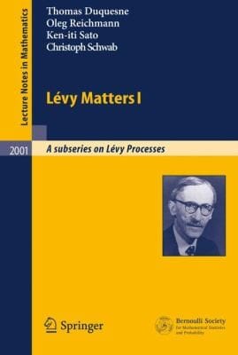 L Vy Matters I Recent Progress in Theory and Applications
            
                Lecture Notes in Mathematics  Levy Matters
