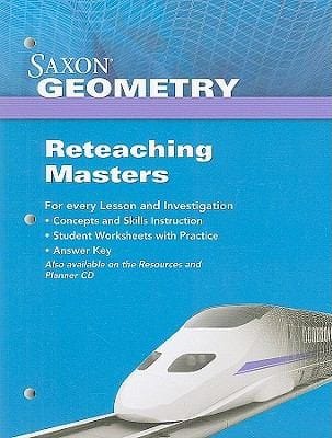 Saxon Geometry Reteaching Masters