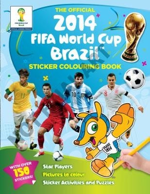Official 2014 FIFA World Cup Brazil Colouring Book