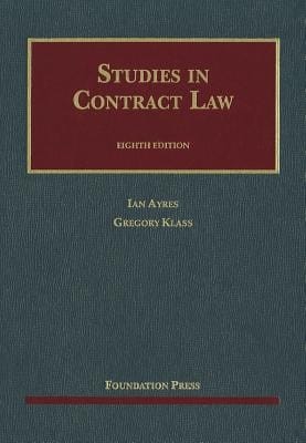 Studies in Contract Law
