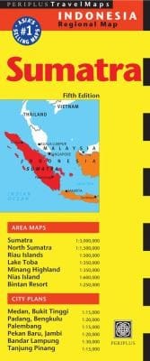 Sumatra  Medan Travel Map Fifth Edition