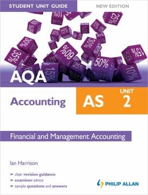 AQA AS Accounting Student Unit Guide