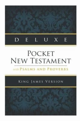 Deluxe Pocket New Testament with Psalms and ProverbsKJV