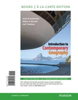 Introduction to Contemporary Geography
            
                Books a la Carte