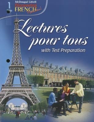 Lectures Pour Tous with Test Preparation With CD Audio
            
                McDougal Littell Discovering French Bleu 1