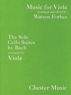 The Solo Cello Suites Arranged for Viola