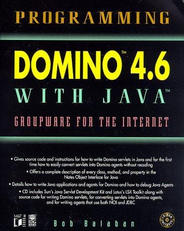 Programming Domino 4.6 for Java