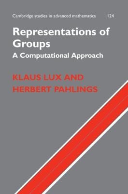 Representations of Groups
            
                Cambridge Studies in Advanced Mathematics Hardcover