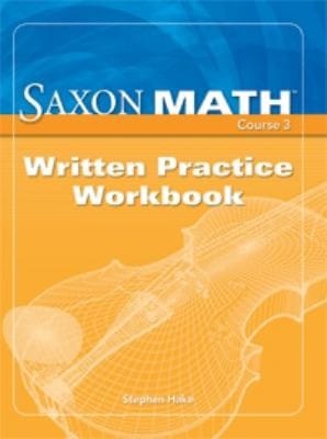 Saxon Math Course 3
            
                Course 1 2 3