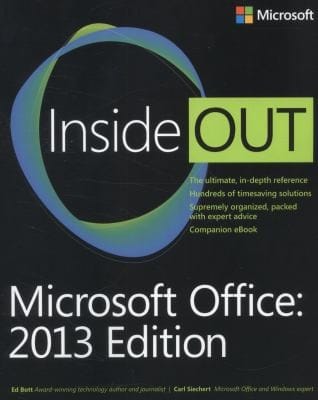 MicrosoftR Office 2013 Inside Out