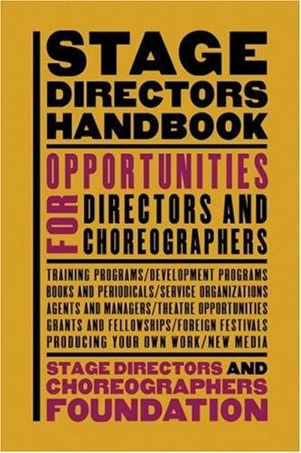 Stage directors handbook