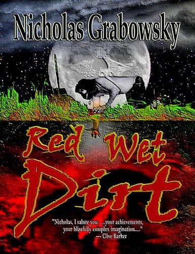 Red wet dirt