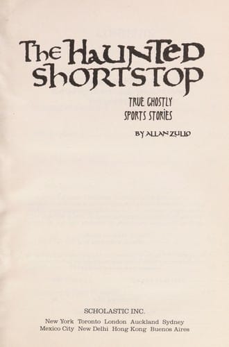 The haunted shortstop