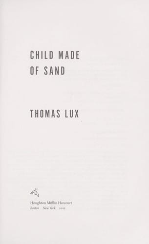 Child made of sand