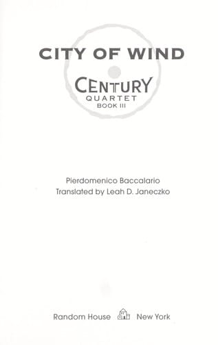 City of Wind (Century #3)