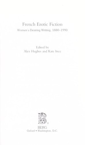 French erotic fiction