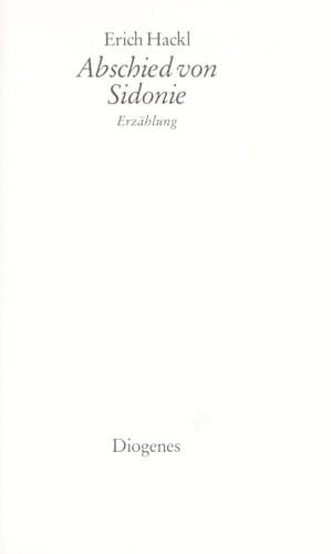Abschied von Sidonie