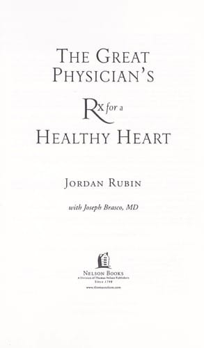 Great physician's Rx for a healthy heart
