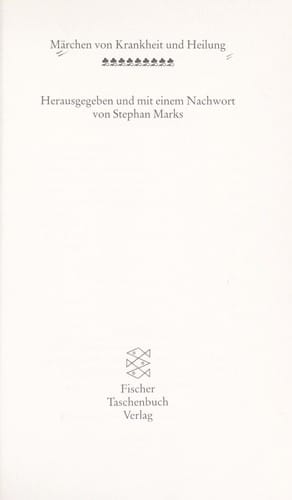 Ma rchen von Krankheit und Heilung