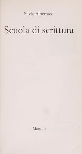 Scuola di scrittura