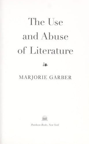 The use and abuse of literature