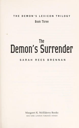The demon's surrender