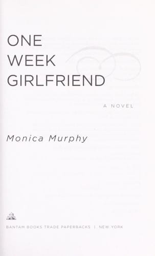 One Week Girlfriend