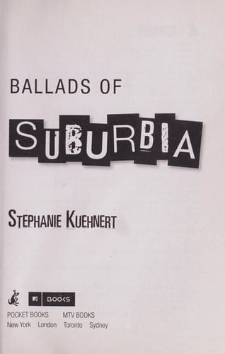 Ballads of suburbia