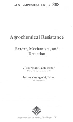 Agrochemical resistance