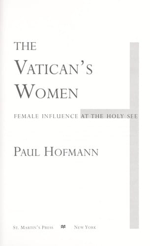 The Vatican's Women
