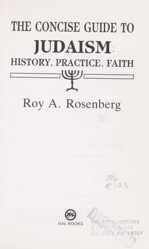 The concise guide to Judaism