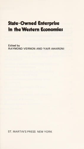 State-owned enterprise in the Western economies