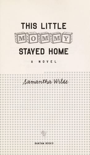 This little mommy stayed home