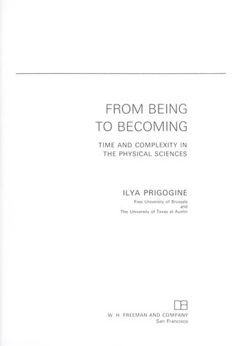From being to becoming